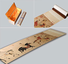 甘德馆藏书画复制博物馆书画复制服务